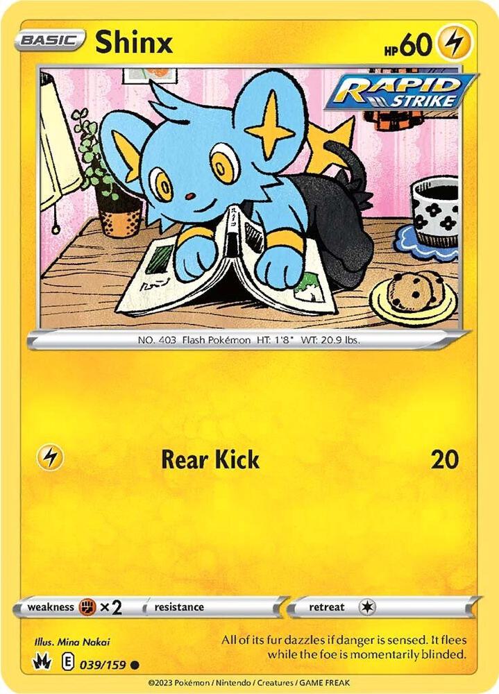 Shinx 039/159 (Crown Zenith)  | Good Games Adelaide SA