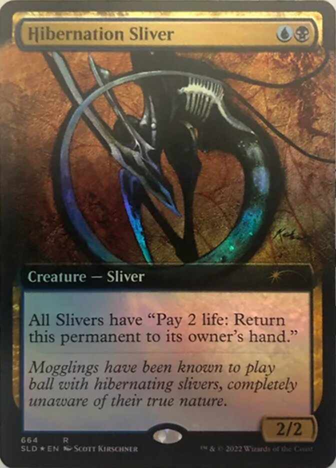 Hibernation Sliver (Extended Art) [Secret Lair Drop Promos] | Good Games Adelaide SA