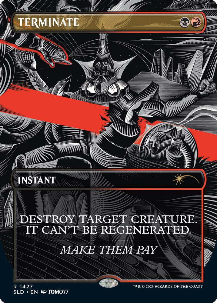 Terminate 1427 (Secret Lair Drop Series)  | Good Games Adelaide SA