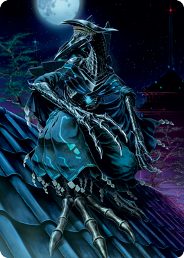 Jin-Gitaxias, Progress Tyrant Art Card [Kamigawa: Neon Dynasty Art Series] | Good Games Adelaide SA