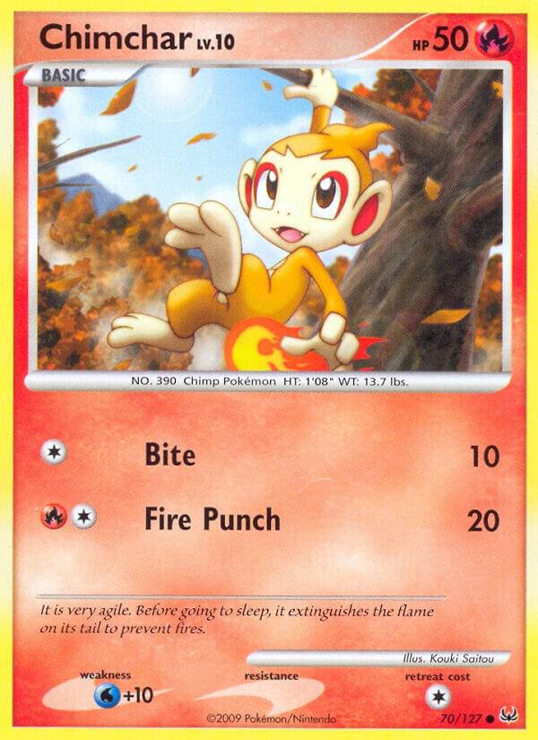 Chimchar 70/127 (Platinum)  | Good Games Adelaide SA