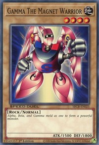 Gamma The Magnet Warrior [SBCB-EN025] Common | Good Games Adelaide SA