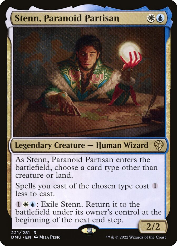 Stenn, Paranoid Partisan 221 (Dominaria United)  - Foil | Good Games Adelaide SA