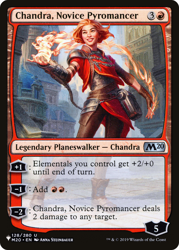 Chandra, Novice Pyromancer [The List Reprints] | Good Games Adelaide SA