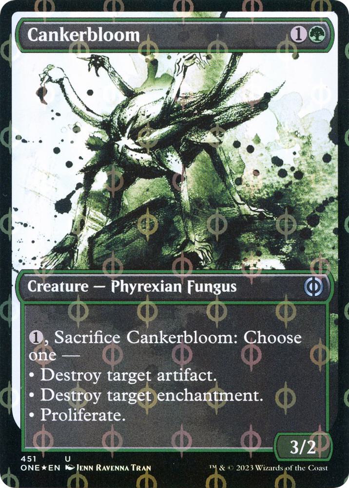 Cankerbloom 451/271 (Phyrexia: All Will Be One)  - Showcase Compleat Foil | Good Games Adelaide SA