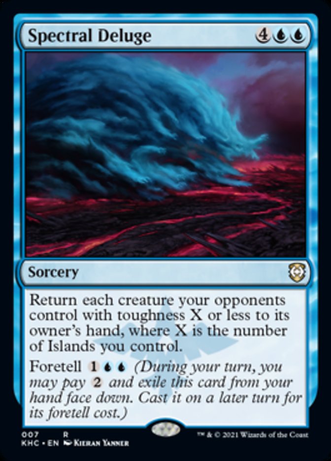 Spectral Deluge [Kaldheim Commander] | Good Games Adelaide SA