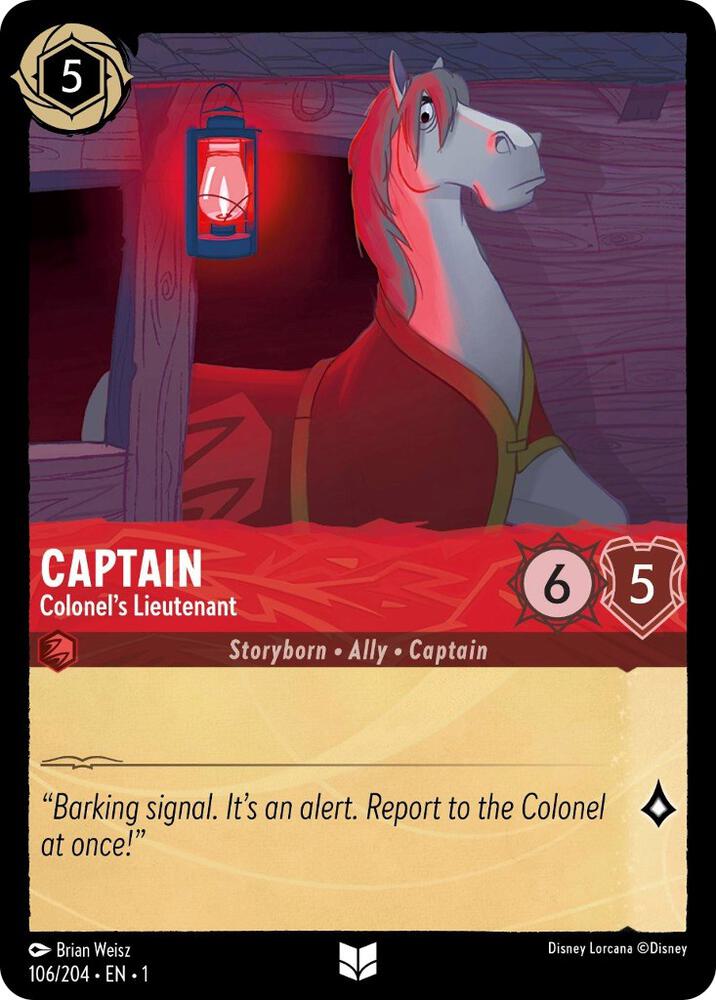 Captain Colonels Lieutenant 106/204 (The First Chapter)  | Good Games Adelaide SA