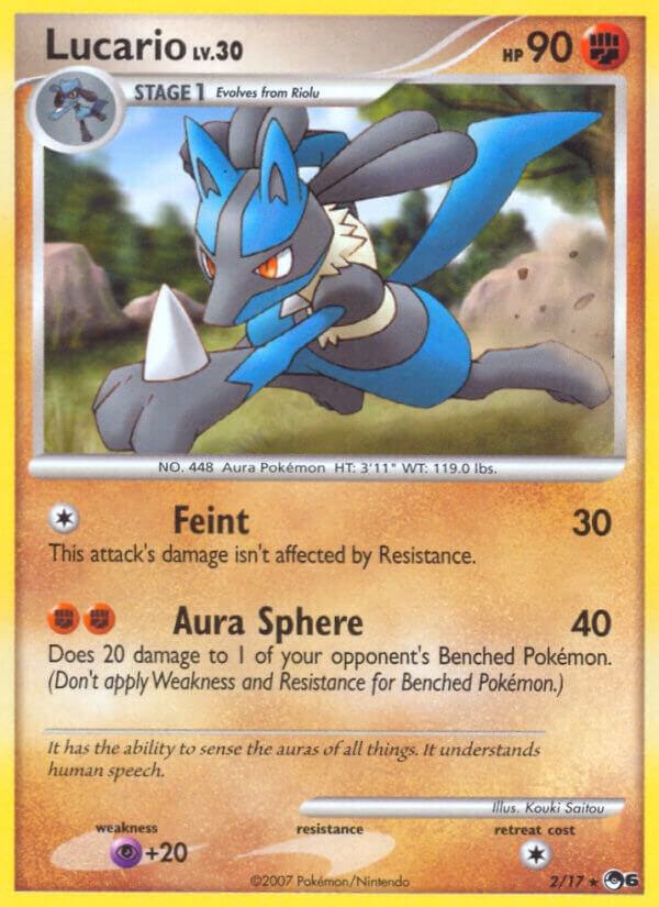Lucario 002/017 (POP Series 6)  | Good Games Adelaide SA
