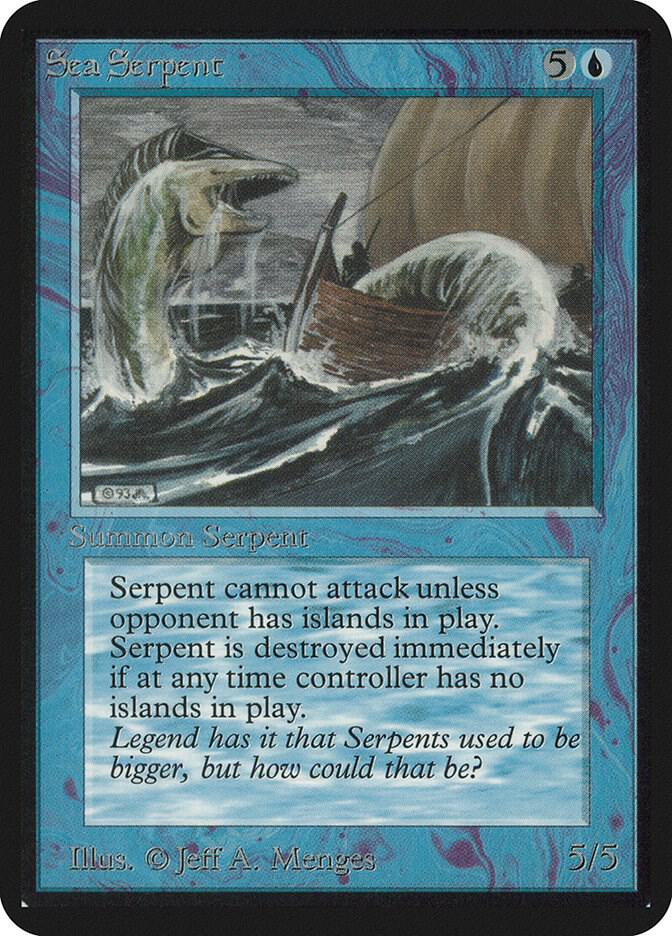 Sea Serpent  (Alpha Edition)  | Good Games Adelaide SA