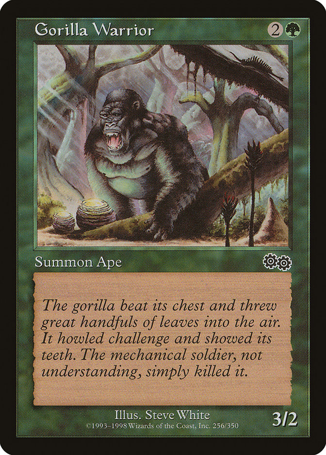 Gorilla Warrior [Urza's Saga] | Good Games Adelaide SA