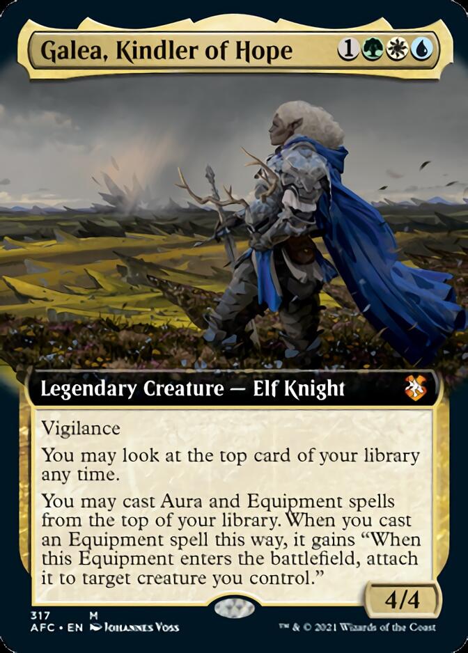 Galea, Kindler of Hope (Extended) [Dungeons & Dragons: Adventures in the Forgotten Realms Commander] | Good Games Adelaide SA