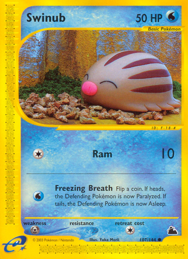 Swinub (107/144) [Skyridge] | Good Games Adelaide SA