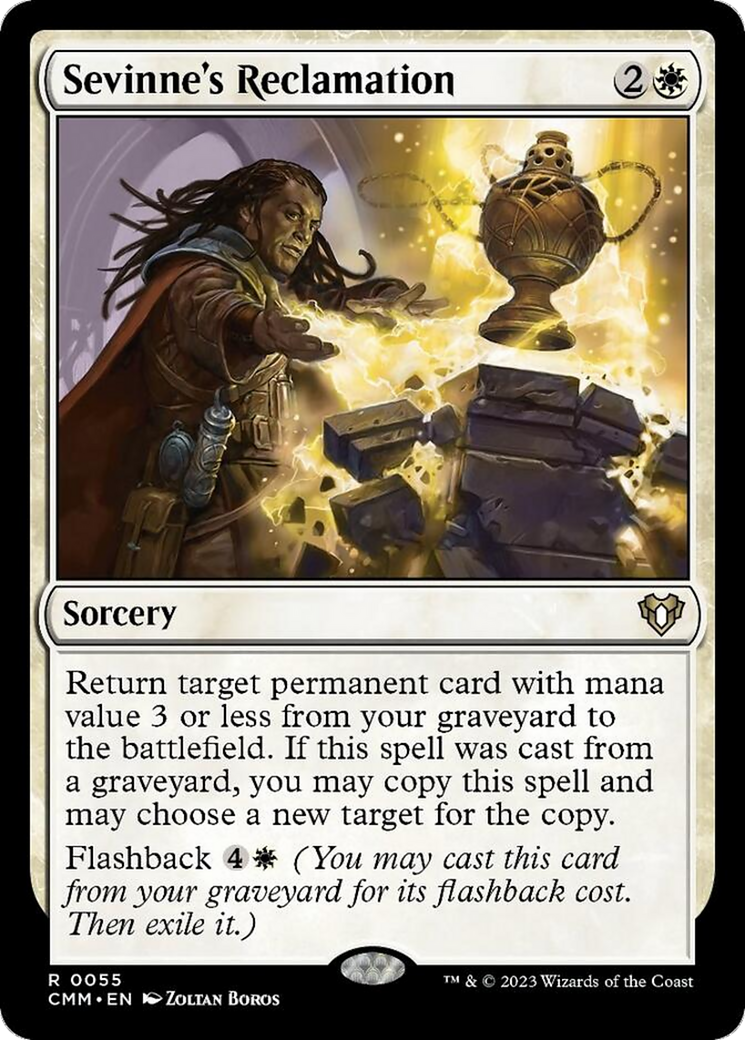 Sevinne's Reclamation [Commander Masters] | Good Games Adelaide SA