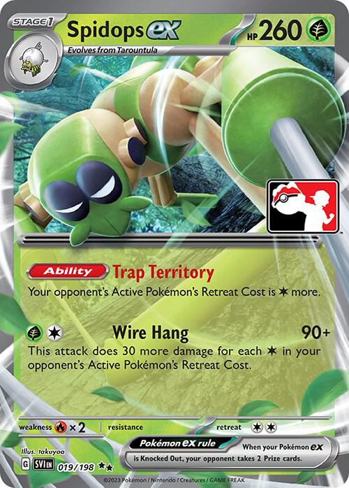 Spidops ex Series 3 019/198 (Prize Pack Series Cards)  - Holofoil | Good Games Adelaide SA