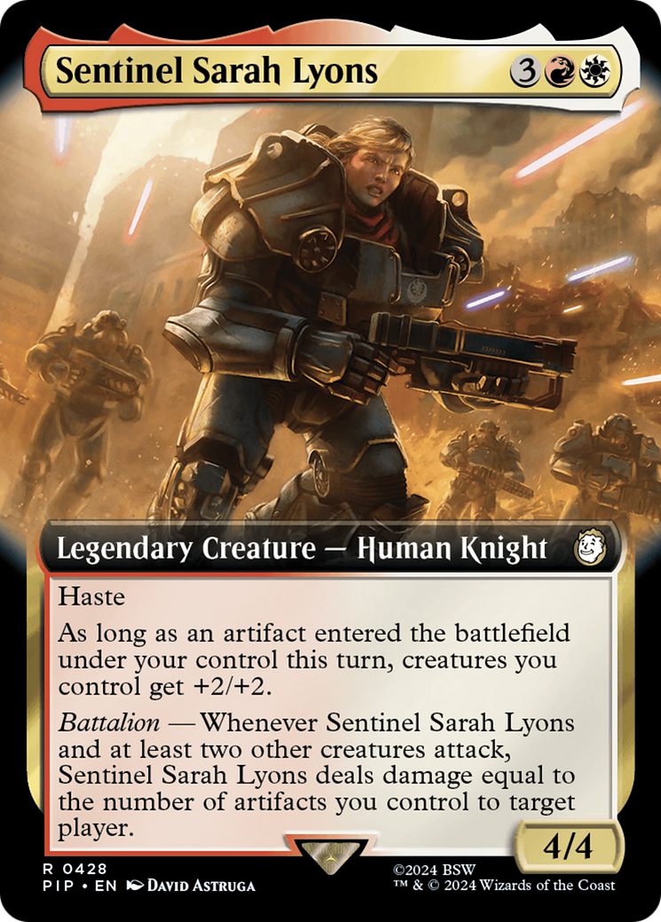 Sentinel Sarah Lyons (Extended Art) [Fallout] | Good Games Adelaide SA