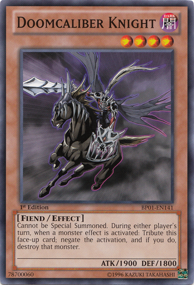 Doomcaliber Knight [BP01-EN141] Common | Good Games Adelaide SA