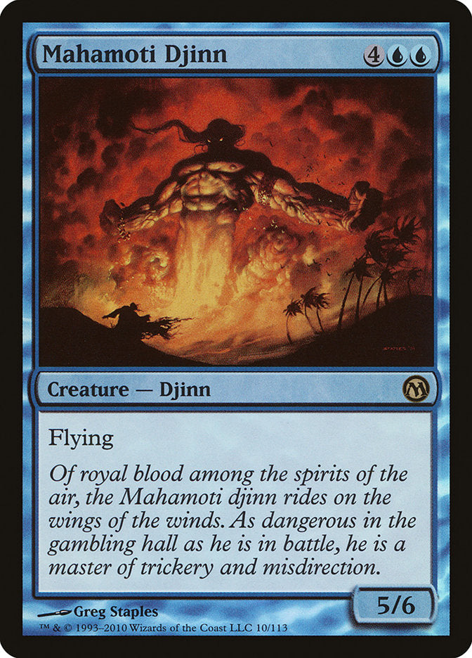 Mahamoti Djinn [Duels of the Planeswalkers] | Good Games Adelaide SA