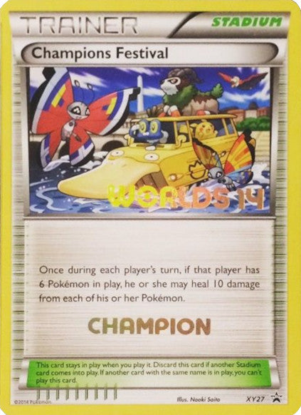 Champions Festival (XY27) (2014 Champion) [XY: Black Star Promos] | Good Games Adelaide SA