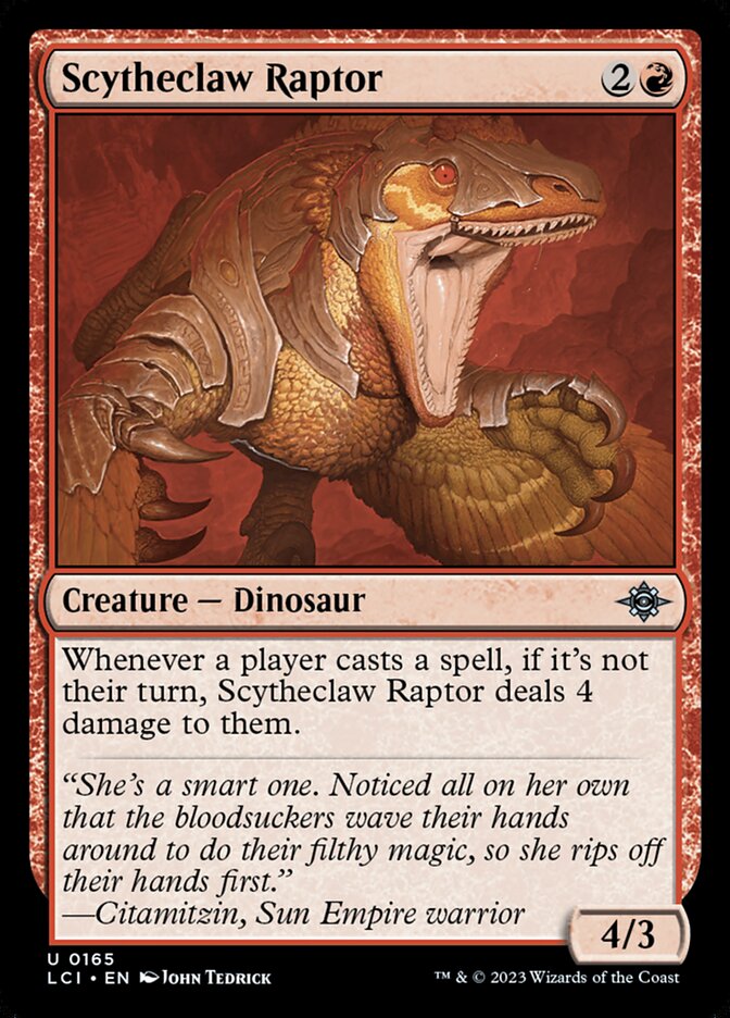 Scytheclaw Raptor 165 (The Lost Caverns of Ixalan)  | Good Games Adelaide SA