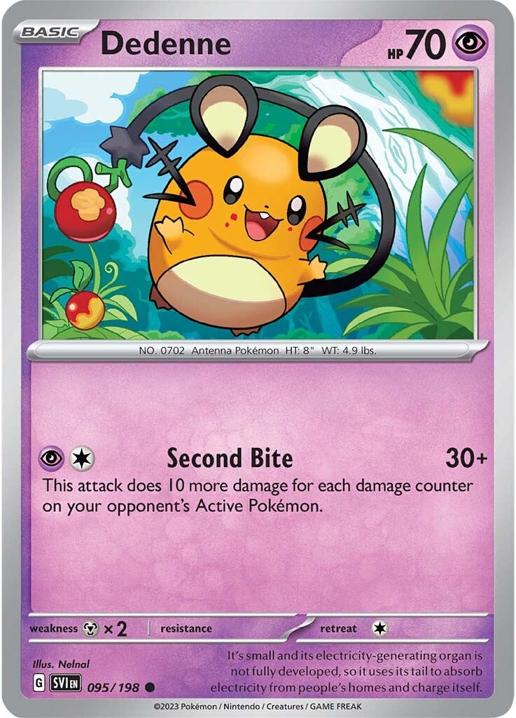 Dedenne (095/198) [Scarlet & Violet: Base Set] | Good Games Adelaide SA