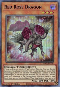 Red Rose Dragon (Blue) [LDS2-EN108] Ultra Rare | Good Games Adelaide SA