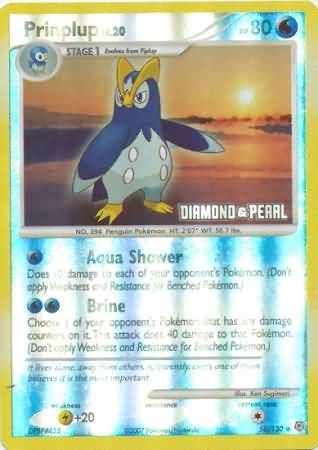 Prinplup (58/130) [Burger King Promos: 2008 Collection] | Good Games Adelaide SA