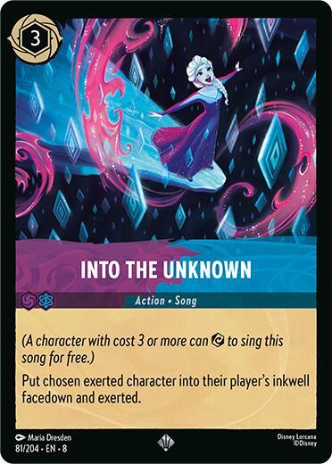 Into the Unknown 81/204 (Reign of Jafar)  | Good Games Adelaide SA