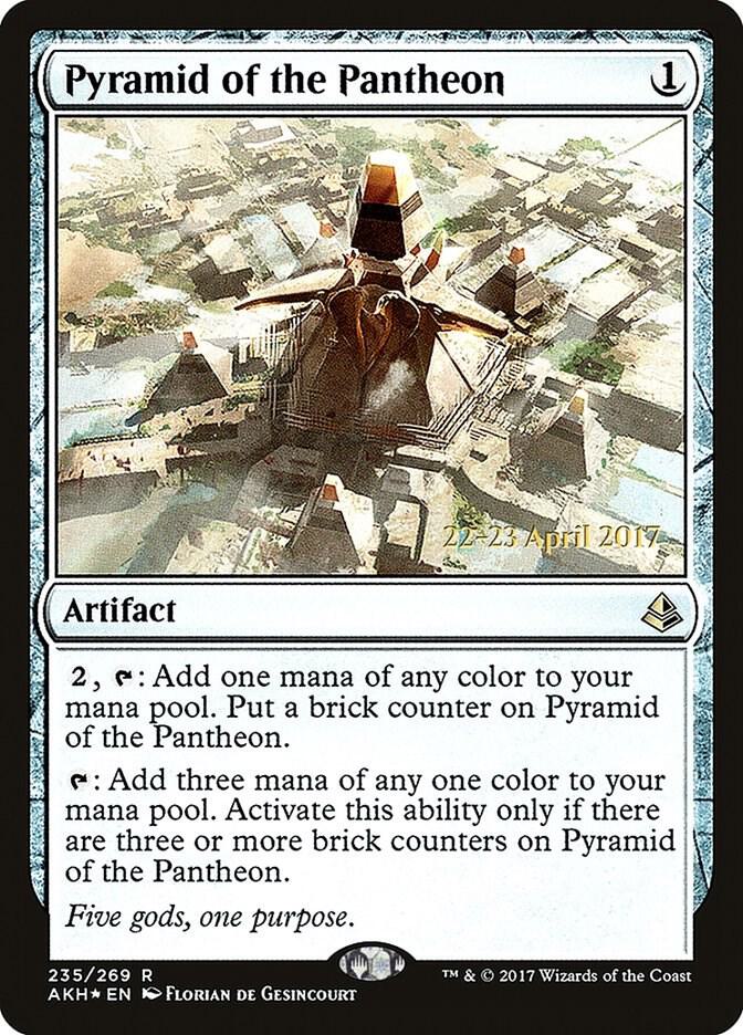 Pyramid of the Pantheon 235 (Prerelease Cards)  - Foil | Good Games Adelaide SA