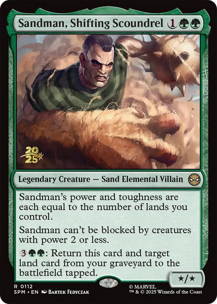 Sandman Shifting Scoundrel 112 (Prerelease Cards)  - Foil | Good Games Adelaide SA