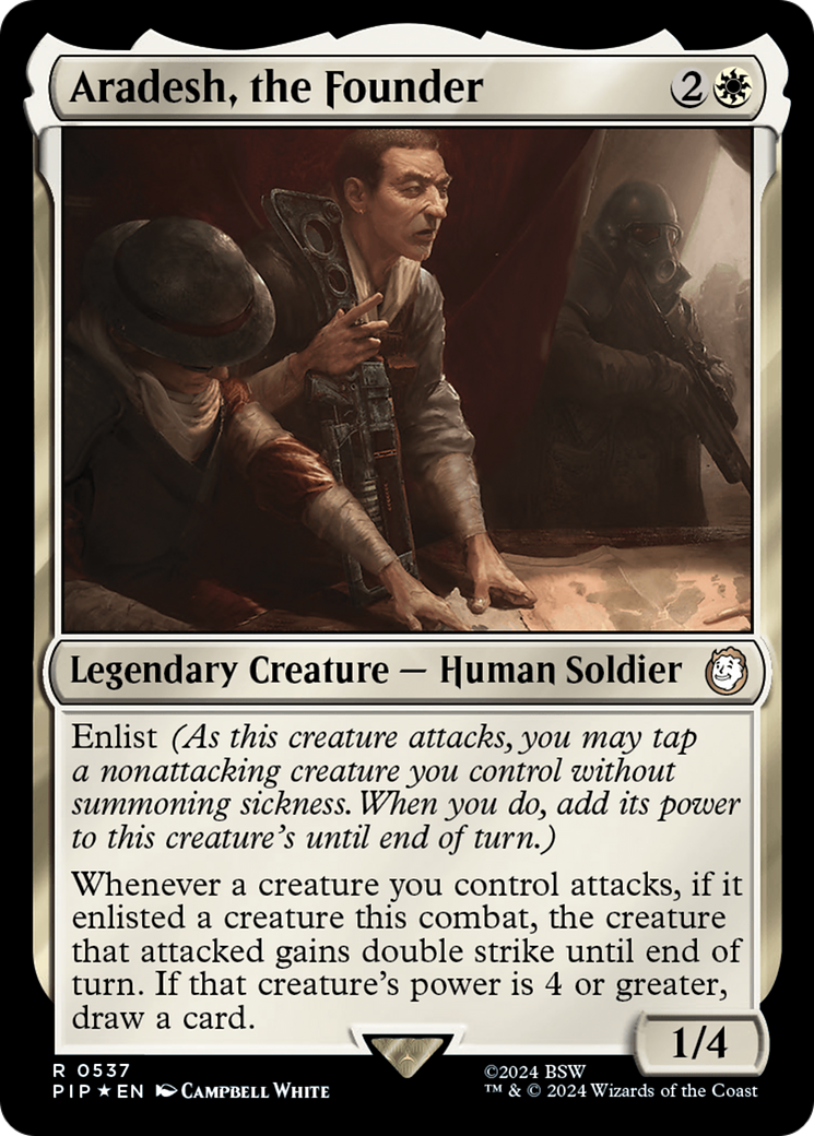 Aradesh, the Founder (Surge Foil) [Fallout] | Good Games Adelaide SA