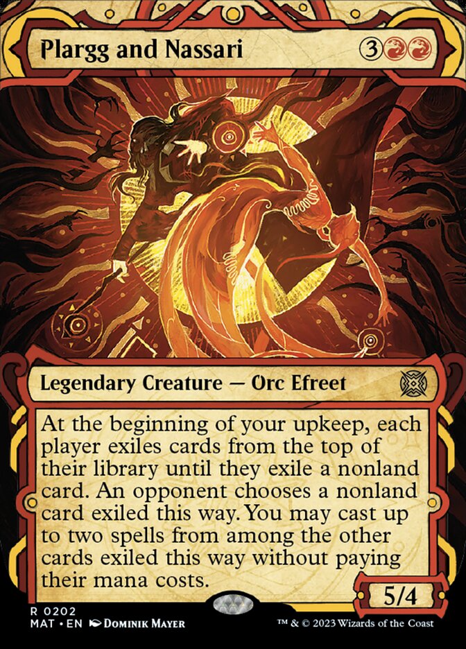 Plargg and Nassari (Showcase Halo Foil) [March of the Machine: The Aftermath] | Good Games Adelaide SA