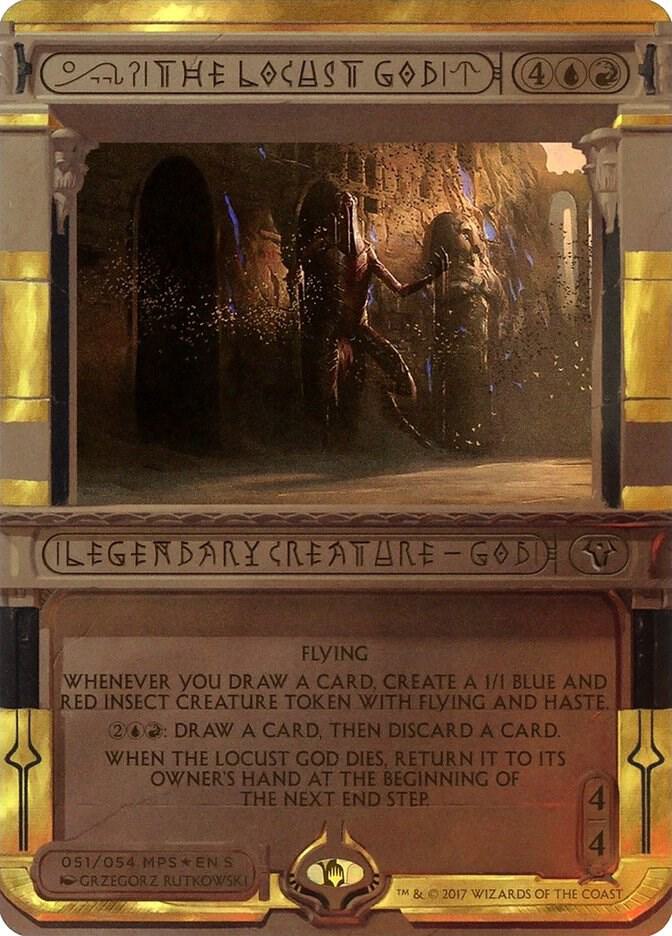 The Locust God 51 (Masterpiece Series: Amonkhet Invocations)  - Foil | Good Games Adelaide SA