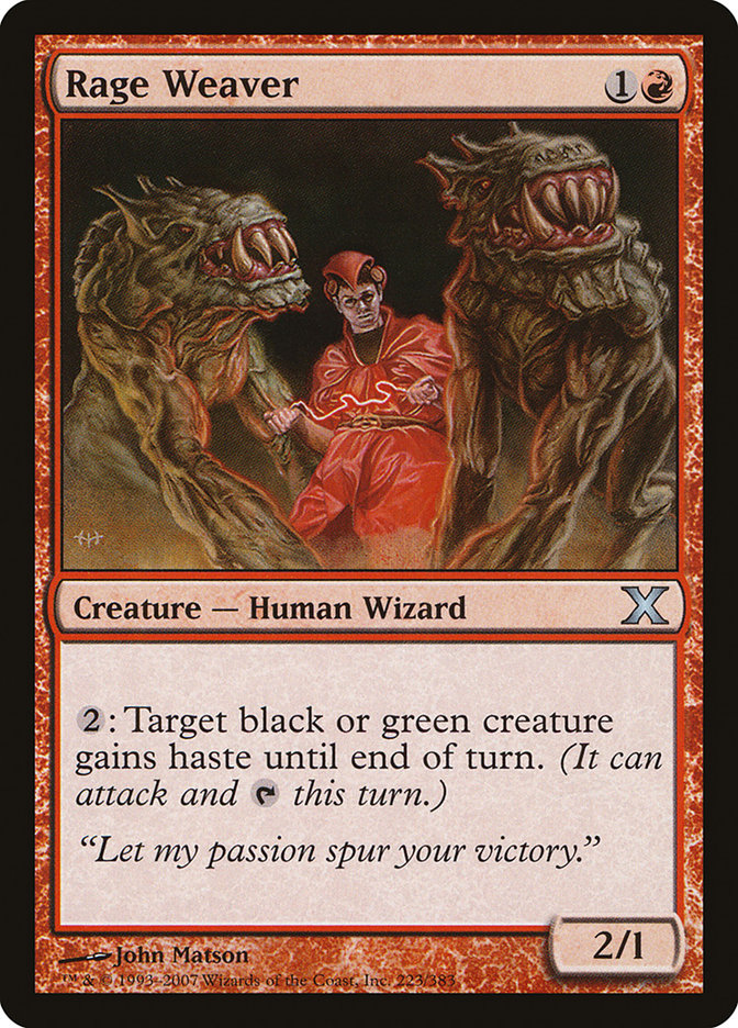 Rage Weaver 223 (10th Edition)  | Good Games Adelaide SA