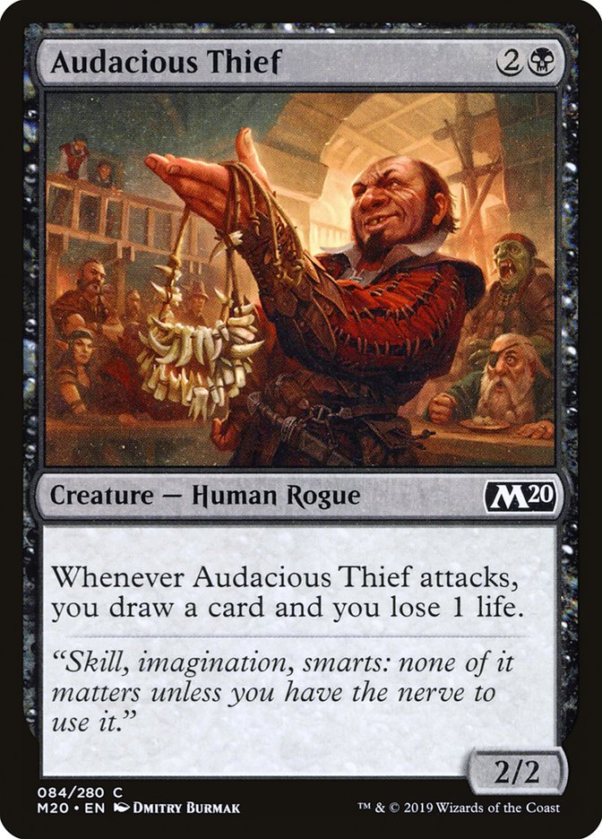 Audacious Thief 84 (Core Set 2020)  | Good Games Adelaide SA