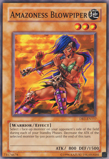 Amazoness Blowpiper [DR1-EN117] Common | Good Games Adelaide SA