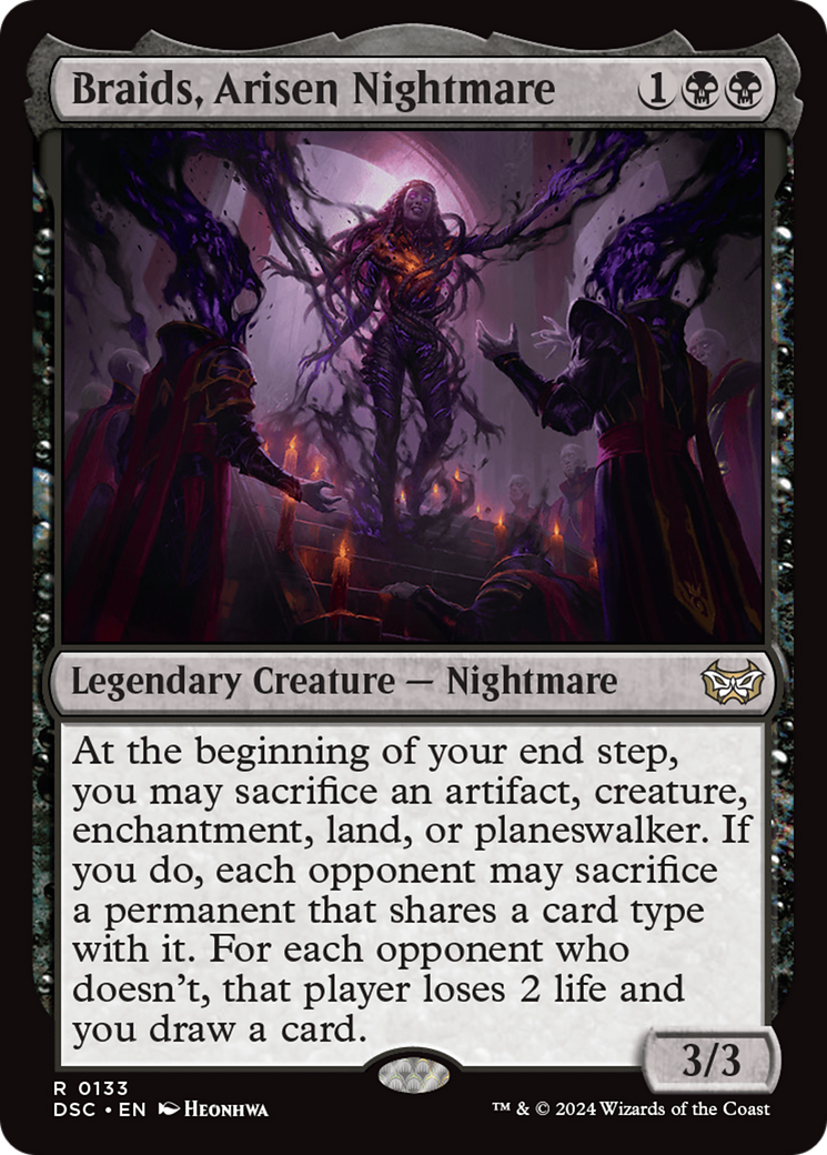 Braids, Arisen Nightmare [Duskmourn: House of Horror Commander] | Good Games Adelaide SA