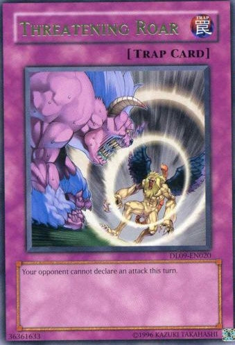 Threatening Roar (Green) [DL09-EN020] Rare | Good Games Adelaide SA