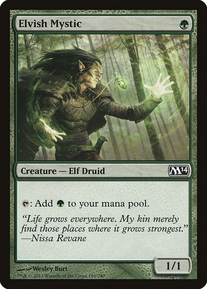 Elvish Mystic 169 (Magic 2014 (M14))  | Good Games Adelaide SA