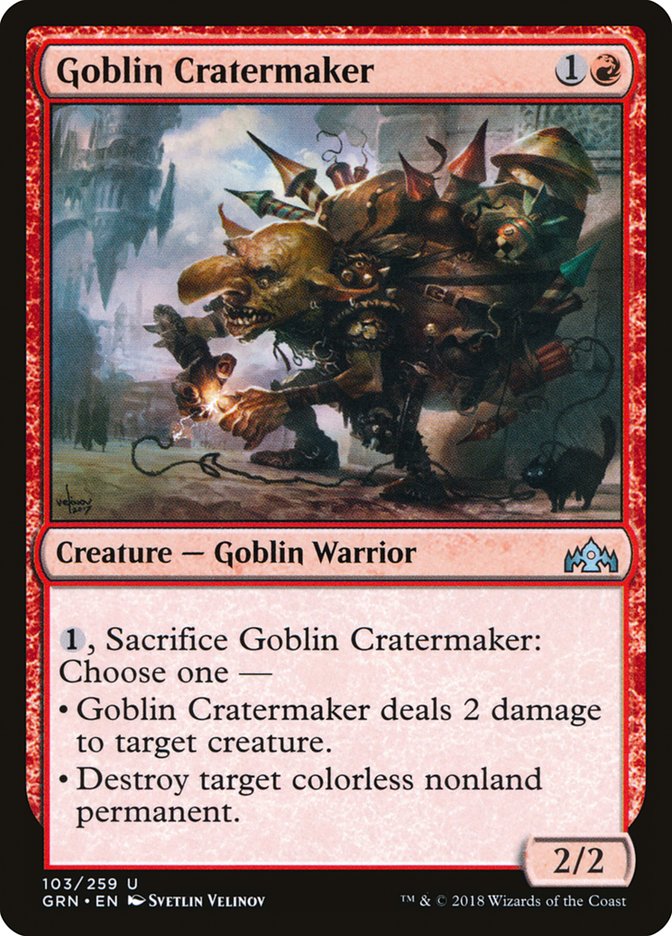 Goblin Cratermaker 103 (Guilds of Ravnica)  | Good Games Adelaide SA