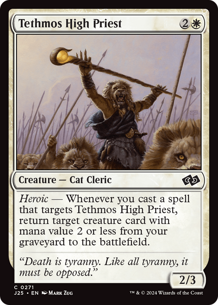 Tethmos High Priest [Foundations Jumpstart] | Good Games Adelaide SA