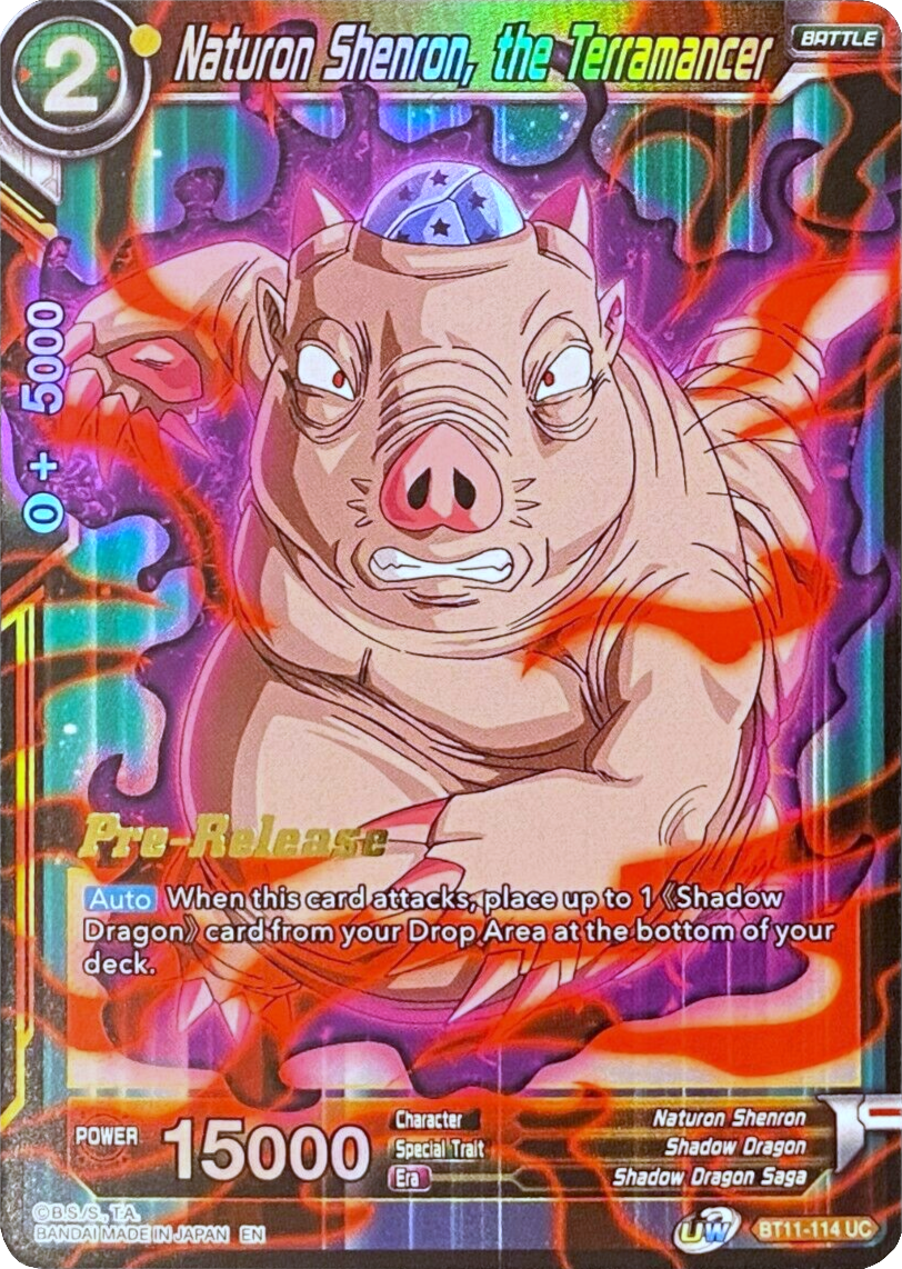Naturon Shenron, the Terramancer (BT11-114) [Vermilion Bloodline Prerelease Promos] | Good Games Adelaide SA