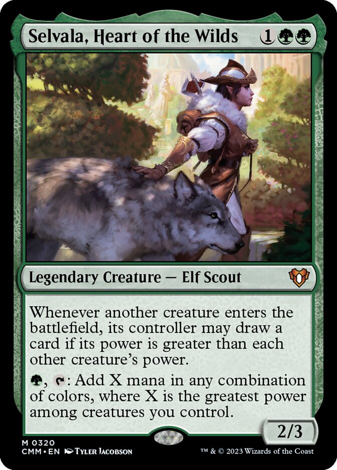Selvala, Heart of the Wilds 320 (Commander Masters)  | Good Games Adelaide SA