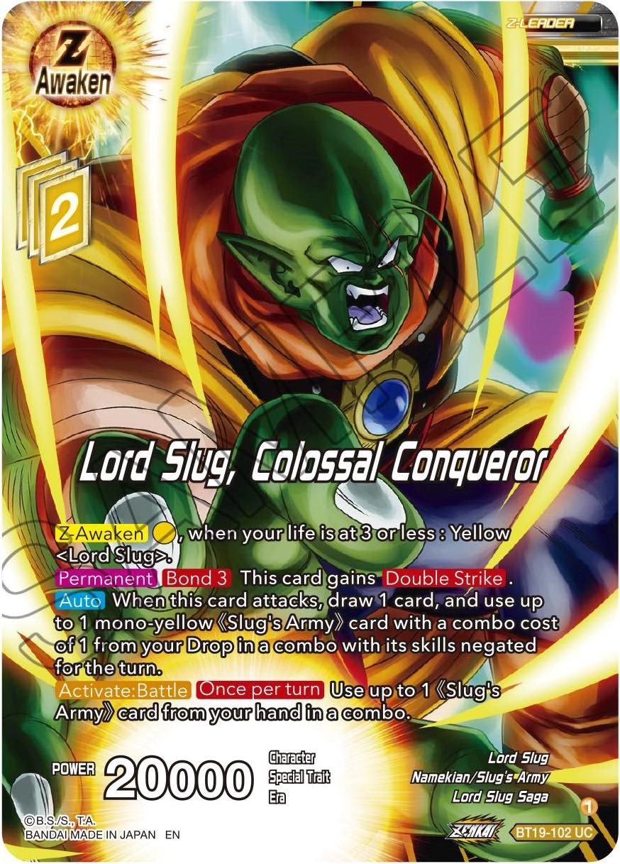 Lord Slug, Colossal Conqueror (BT19-102) [Fighter's Ambition] | Good Games Adelaide SA