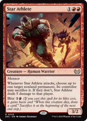 Star Athlete [Duskmourn: House of Horror Commander] | Good Games Adelaide SA