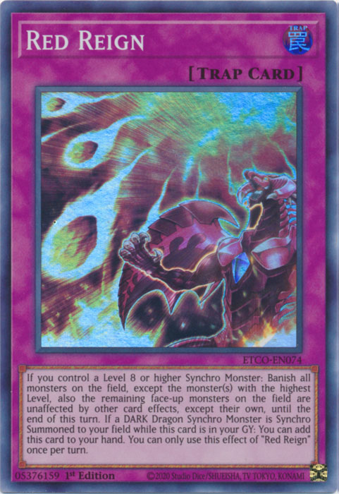 Red Reign [ETCO-EN074] Super Rare | Good Games Adelaide SA