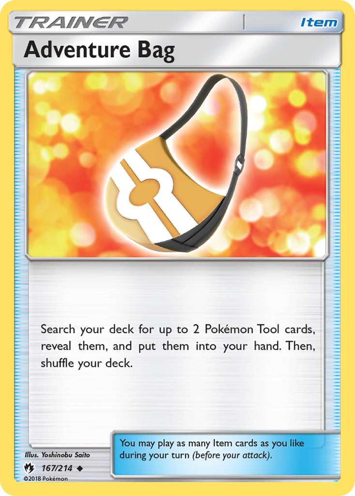 Adventure Bag (167/214) [Sun & Moon: Lost Thunder] | Good Games Adelaide SA