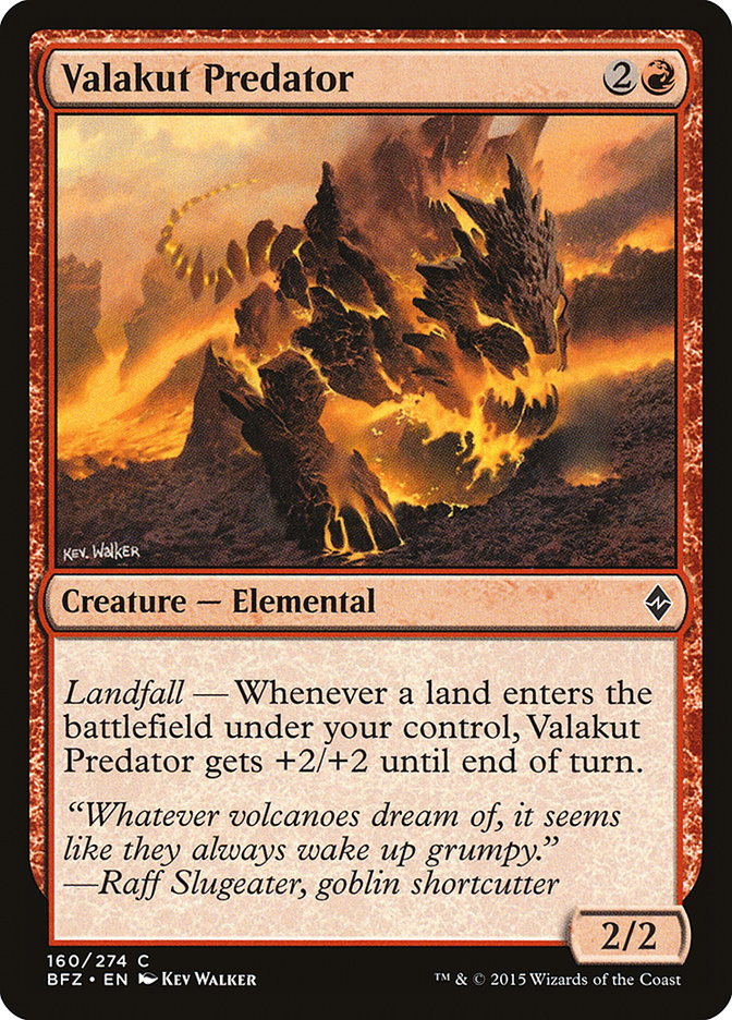 Valakut Predator [Battle for Zendikar] | Good Games Adelaide SA