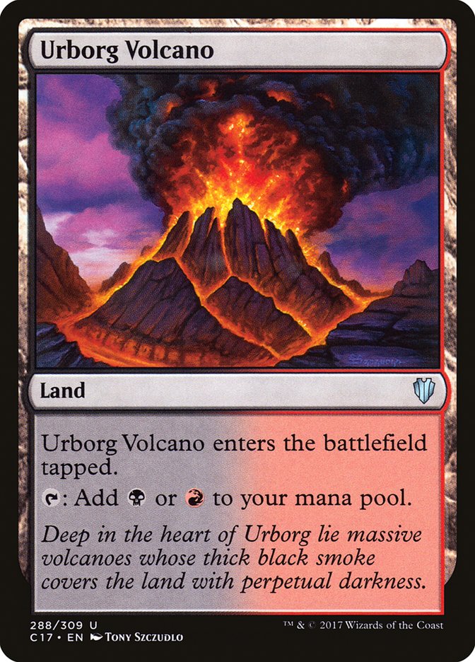 Urborg Volcano [Commander 2017] | Good Games Adelaide SA