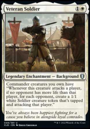 Veteran Soldier [Commander Legends: Battle for Baldur's Gate] | Good Games Adelaide SA
