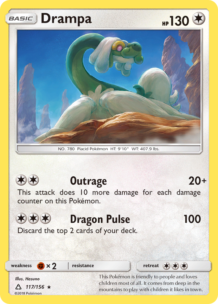 Drampa (117/156) [Sun & Moon: Ultra Prism] | Good Games Adelaide SA